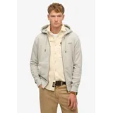 Superdry Essentials Logo Reißverschlusspullover - Varsity Grey grindle), - S,