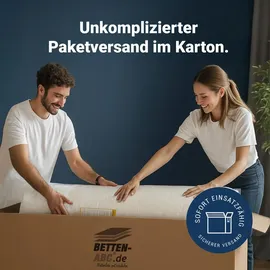 Betten-ABC Junior-Duo – Matratze mit Rundum-Trittkante, Wendematratze, Atmungsaktiv - Schadstoffgeprüft