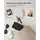 Songmics Schmuckkästchen schwarz, beige 26,0 x 18,0 x 17,0 cm, 1 St.