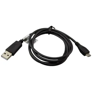 caseroxx Datenkabel für Bea-fon C400 USB-Kabel, Micro-USB, USB (100 cm), Laden und Datenübertragung schwarz