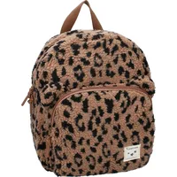 Vadobag Rucksack Beary Excited mit bärigem Leo-Print Brown One
