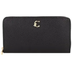 Coccinelle C-Me Geldbörse RFID Schutz Leder 18.5 cm  schwarz