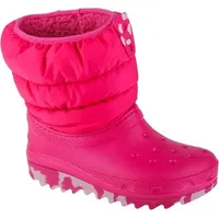 Crocs Classic Neo Puff Boot Rosa 32/33