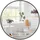 Floordirekt Wandspiegel Bella 50 x 50 cm Schwarz