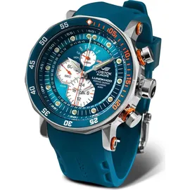 Vostok Europe Herrenuhr YM86-620A636 blau