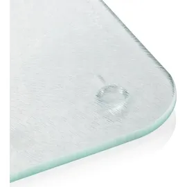Was Schneidbrett Glas 1 50 x 40,4 cm Weiß