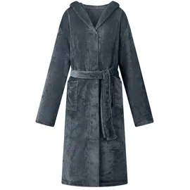 vidaXL Bademantel Hoodie Marineblau M