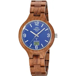 Master Time Funk Specialist Wood MTGW-10747-31W Herrenfunkuhr