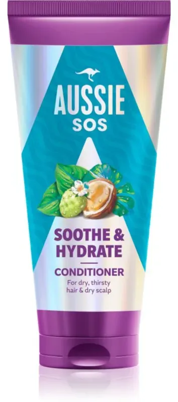 Aussie SOS Sooth & Hydrate feuchtigkeitsspendender Conditioner für das Haar 200 ml