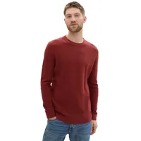 Tom Tailor Herren Basic Strickpullover aus Baumwolle, 35676 -