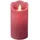MARELIDA LED Kerze 15 cm altrosa