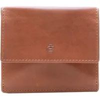 Esquire echt Leder Geldbörse Wiener Schachtel mit RFID Schutz braun - Braun
