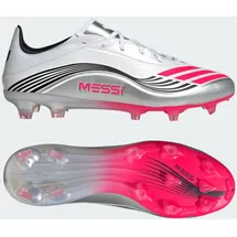 adidas F50 MESSI PRO FG - Ftwr White/Lucid Red/Silver / Lucid Red / Silver - 45 1/3