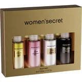 Women'Secret 4er Geschenkset Body Mist Glitter 4x50 ml Eau de Parfum