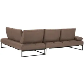 HIMOLLA Ecksofa 9360 ¦ braun ¦ Maße (cm): B: 274 H: 93 T: 307.0