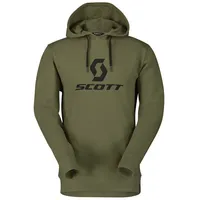 Scott Icon Hoodie mit großem Logoprint Grün M