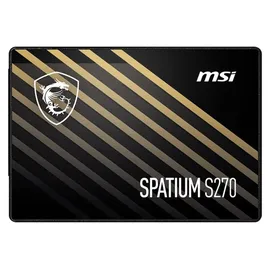 MSI SPATIUM S270 960 GB SATA 3 Schwarz