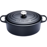 Le Creuset Signature Bräter 31 cm oval schwarz
