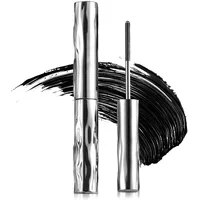 3D Metal Mascara, 2025 Neu Curling Eyelash Iron mit Metallbürste, Schwarz Mascara Wimpernserum Natürliche Länge Und Schlankes Volumen Wasserfest Schnell Trocknend Und Wischfest (1Pcs)