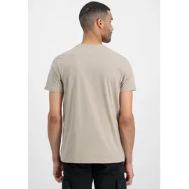 Alpha Industries BASIC T SMALL LOGO beige S