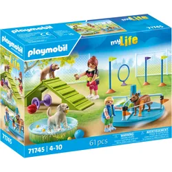 PLAYMOBIL 71745 - my Life - Hundespielplatz