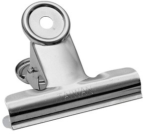 Preisvergleich Produktbild 12 WEDO Briefklemmer silber 5,0 cm