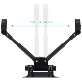 fillikid Buggy Board Basic mit Sitz Schwarz