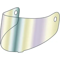 FC-Moto Merkur Pro/Merkur Pro Air Visier, silber für Männer