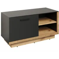 VCM ebuy24 Garderobenbank, Grau, Holzwerkstoff, 90x90x48 cm,