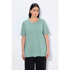 Ulla Popken T-Shirt helles moosgrün 54/56