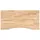 vidaXL Schreibtischplatte Unbehandelt 100x60x2,5 cm Massivholz Eiche