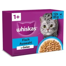 Whiskas Fisch Auswahl in Gelee 12 x 85 g