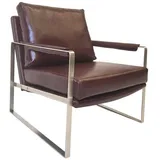 JVmoebel Lounge-Sessel 84 x 75 x 70 cm Braun