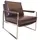 JVmoebel Lounge-Sessel 84 x 75 x 70 cm Braun
