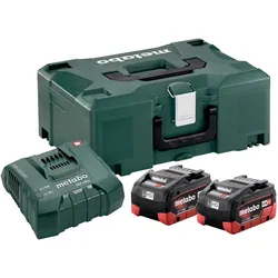 Metabo Basis-Set 2 x LiHD 5.5 Ah + Metaloc