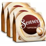 SENSEO KAFFEEPADS Cappuccino Kaffee neue Rezeptur 3er Pack 3 x 8 PADS