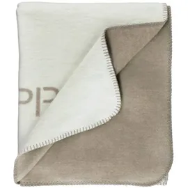 Esprit Premium Wendedecke 130x170 cm - Oeko-TEX Kuscheldecke Baumwolle - Wohndecke Flauschig Weich - Sofadecke XXL - Tagesdecke Couch - Wolldecke Weiss