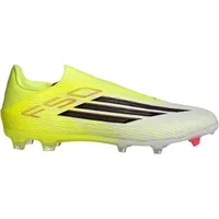 adidas F50 League Laceless FG/MG  Team Solar Yellow 2 / Core Black / Lucid Red 47 1/3