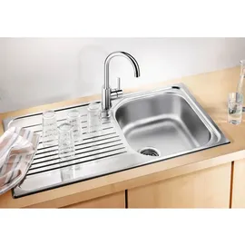 Blanco Tipo 45 S rechts Einbau von Oben Edelstahl handbetätigung 860 x 500 mm