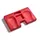Nierhaus Kniekissen Anatomic Ergopad 250 x 420 x 50 mm rot