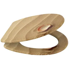 Sanilo WC-Sitz Clam braun