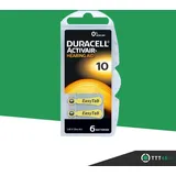 Duracell PILA BOTTONE HEARING AID Pz.6 DA10 DURACELL