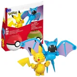 Mattel Mega Pokémon Pokéball Pikachu & Zubat