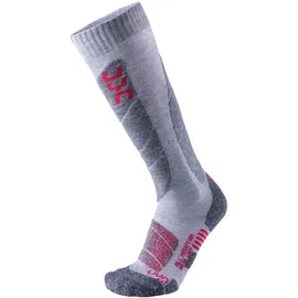 Uyn All Mountain Skisocken Damen 1 Paar Light Grey Melange/Coral 38