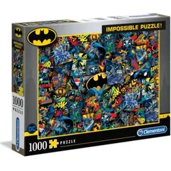 CLEMENTONI 39575 1000 T Impossible Puzzle - Batman