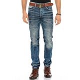 Cipo & Baxx Regular-fit-Jeans Gr. 32, Länge 32, blau Herren Jeans Regular Fit