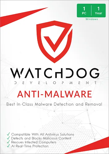 Watchdog Anti-Malware 2025 | 3 Geräte / 1 Jahr | Download + Produktschlüssel