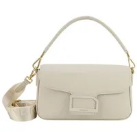 Bogner Pontresina Schultertasche Leder 27 cm beige