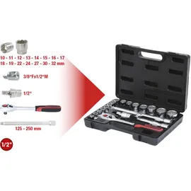 KS Tools 1/2" Steckschlüssel-Satz 20-tlg.