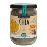 Chia Samen schwarz von Terrasana Rohkostqualität, vegan, vegetarisch 330g- Bio